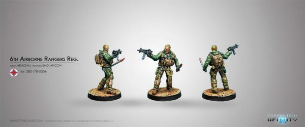 6th airbone 6th Airborne Rangers Reg. (SMG)