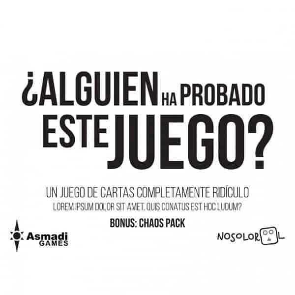 ¿Alguien ha probado este juego?