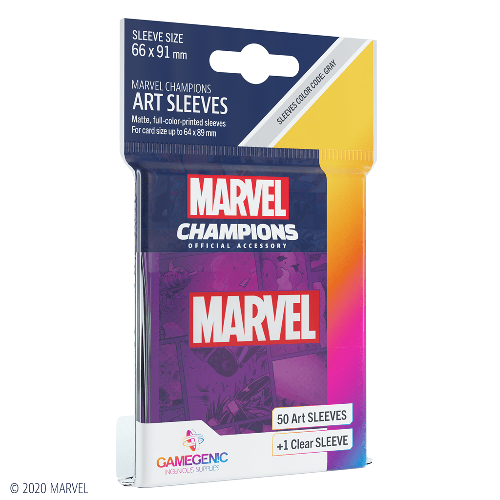 Marvel Champions Sleeves Marvel Purple Marvel Champions Sleeves Marvel Purple