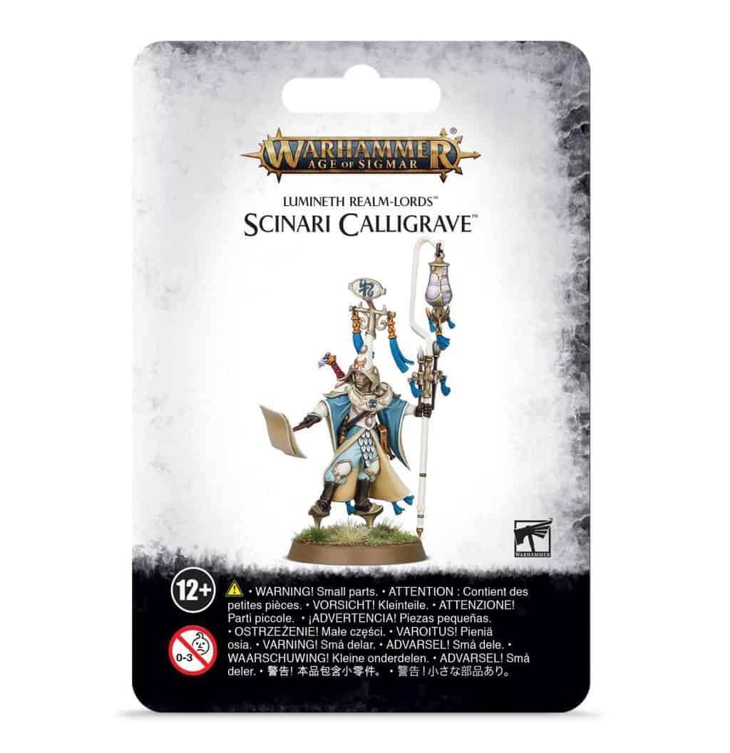 Guía de la banda de guerra Lumineth Scinari Calligrave