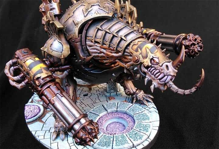 Ideas para decorar tus peanas de Warhammer