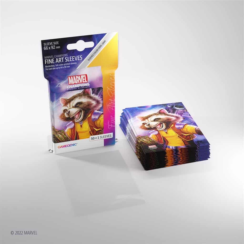 Marvel Champions Sleeves Rocket Raccoon 2