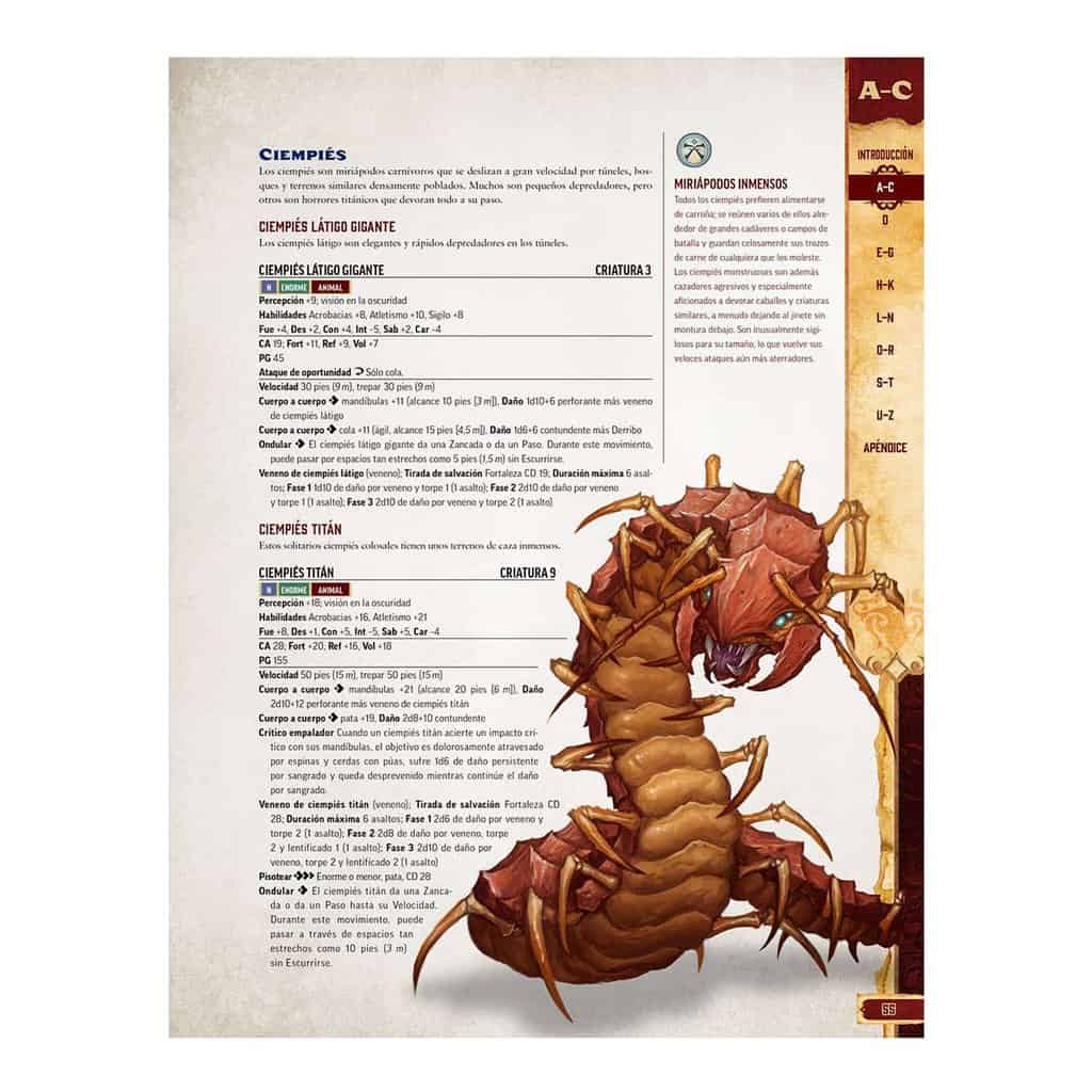 Pathfinder 2ª ed. - Bestiario 2 comp 1