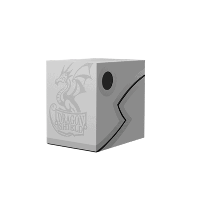 77712_0 Dragon Shield Double Shell - Ashen White/Black