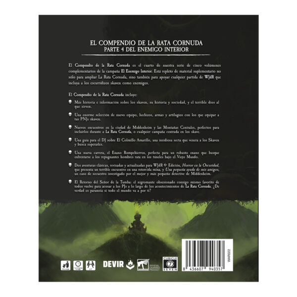 Warhammer 4ª ed. - La rata cornuda - compendio