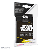 Star Wars: Unlimited Art Sleeves Card Back Yellow