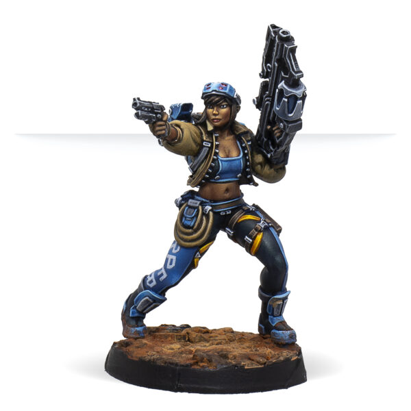 0IN1583 DR. PRIYA HARPER, ARCHEO-RAIDER(PLASMA CARBINE)
