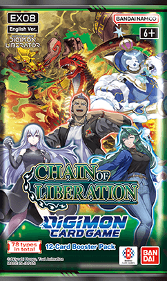 Digimon Card Game – Chain of Liberation EX08 Booster pack