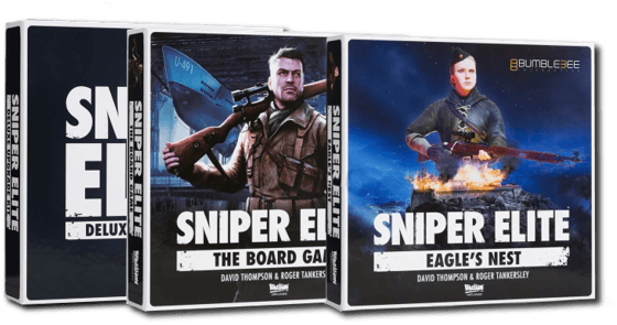 Sniper Elite: The Board Game + eagle nest + upgrade kit 1