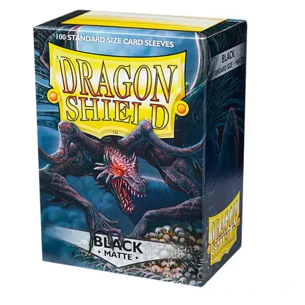 fundas-standard-matte-negro-100-fundas-dragon-shield Dragon Shield Standard Sleeves - Matte Black (100 Sleeves)