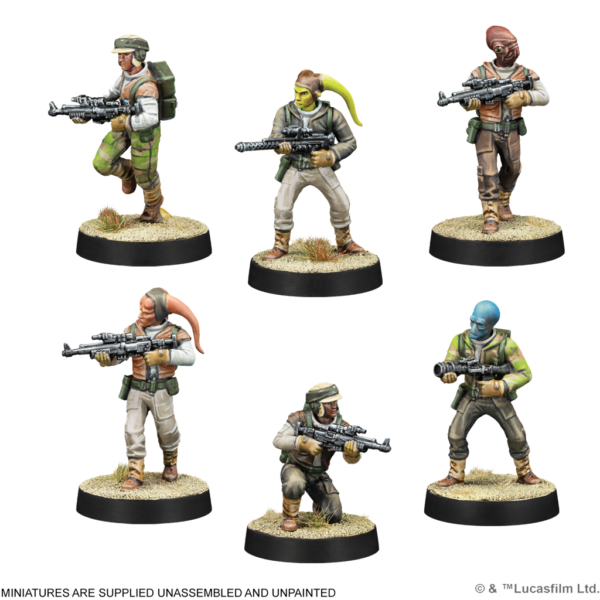 Star Wars Legión: Rebel Troopers