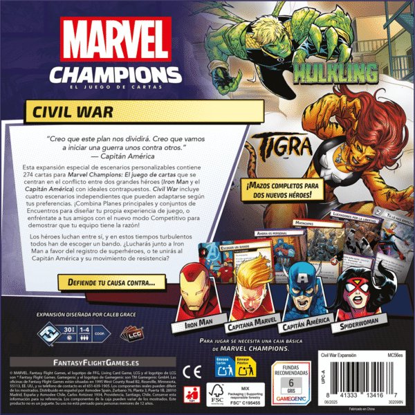 Civil War Expansion caja