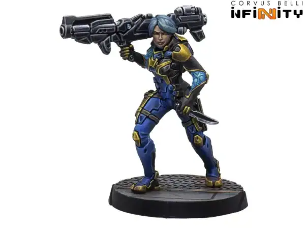 Infinity O-12 Paint Set Kappa Missile Launcher exclusive miniatura