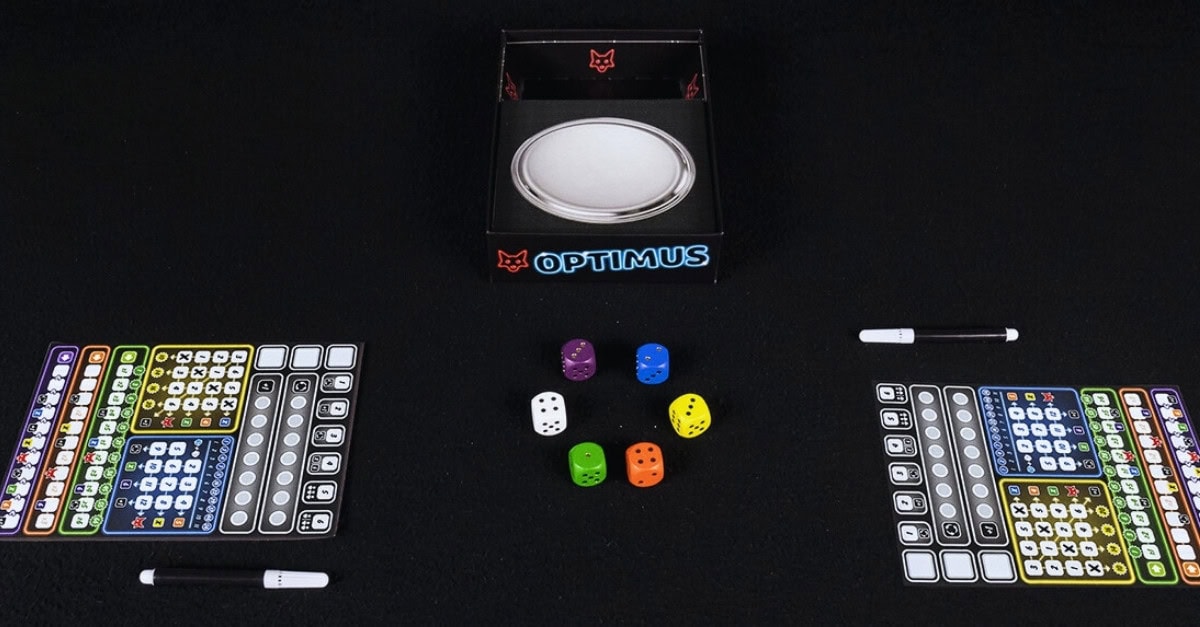 Juegos roll and write optimus