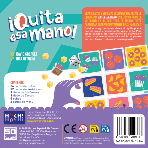SDGQUESMA01_2 ¡Quita esa mano! Caja
