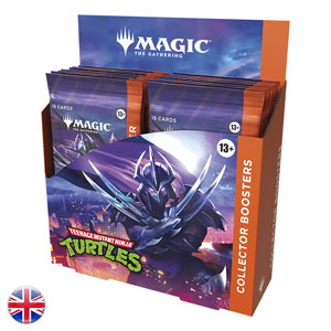 Caja de sobres de coleccionista Teenage Mutant Ninja Turtles