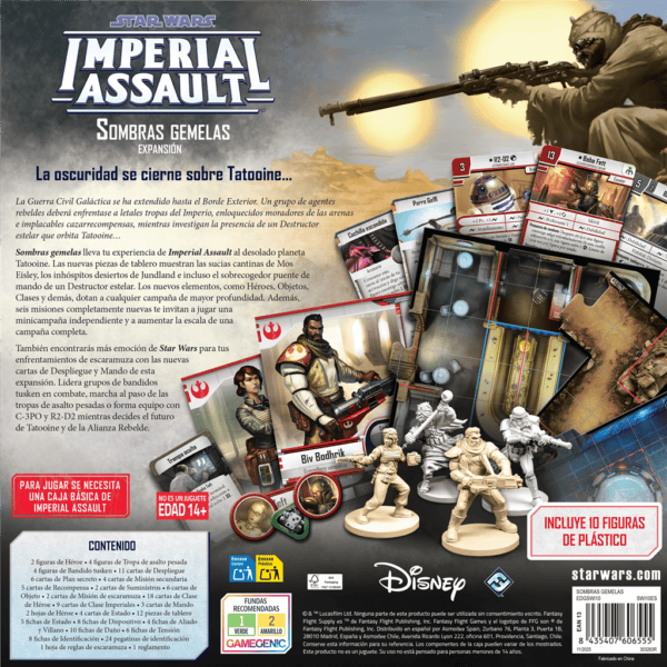 Imperial Assault: Sombras gemelas
