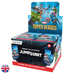 Caja de sobres de Jumpstart de Marvel Super Heroes (inglés)