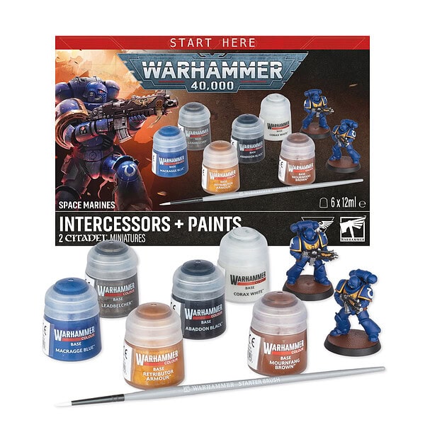 Marines Espaciales: Intercesores y pinturas