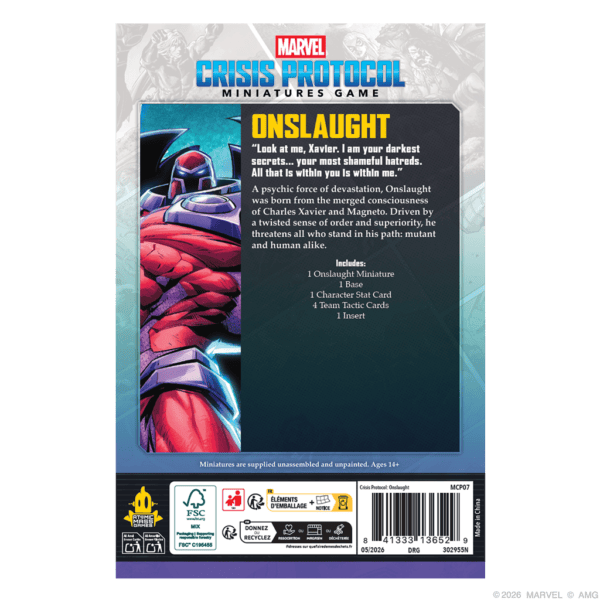 Onslaught Character Pack